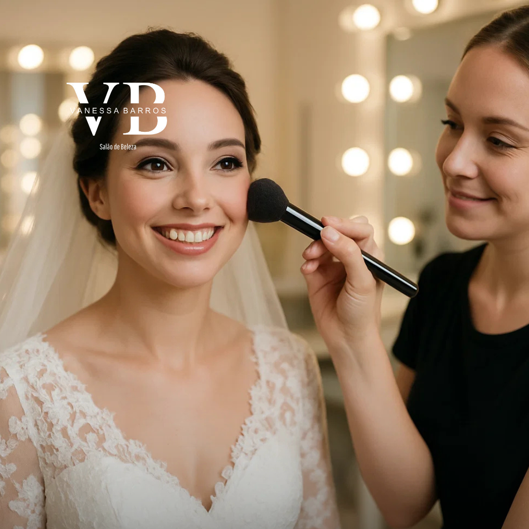 Dia da Noiva em Paulínia – Salão Vanessa Barros